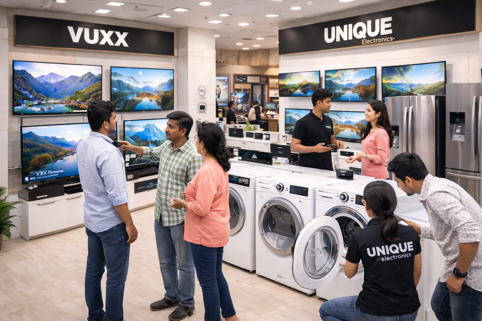 VUXX India Fridge and Washing Machine Service